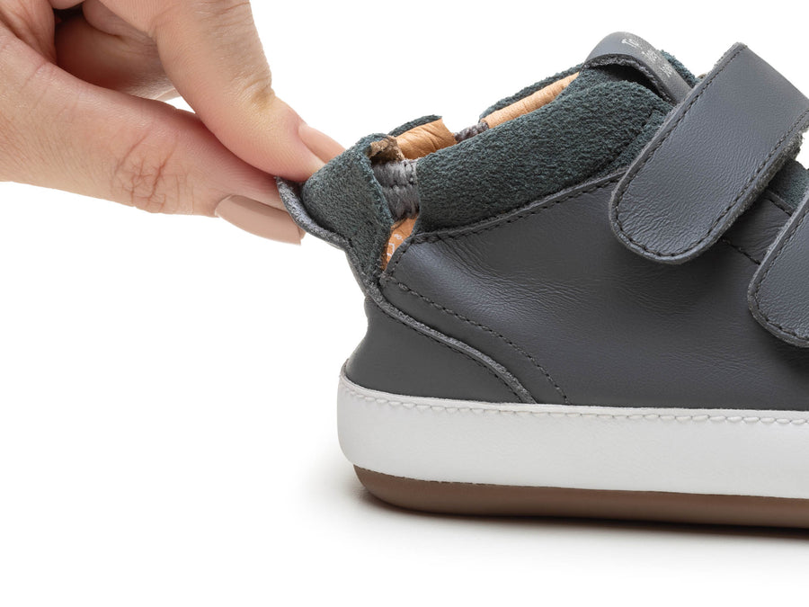 Tip Toey Joey Boy's Cascade Boots - Slate Blue / Urban Blue Suede