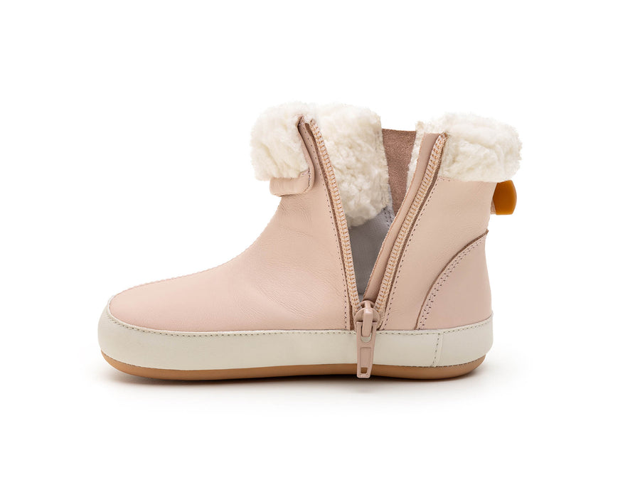 Tip Toey Joey Girl's Dobby Boots - Cotton Candy / Tapioca