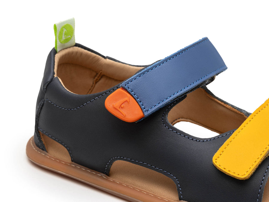 Tip Toey Joey Boy's and Girl's Explore Sandals - Navy / Caja / Blue Tang
