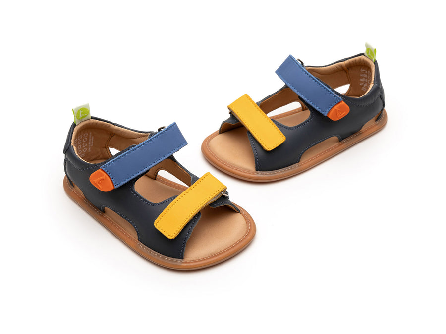 Tip Toey Joey Boy's and Girl's Explore Sandals - Navy / Caja / Blue Tang