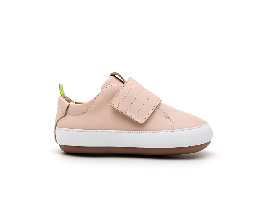 Tip Toey Joey Girl's Friendly Sneakers - Papaya Cream