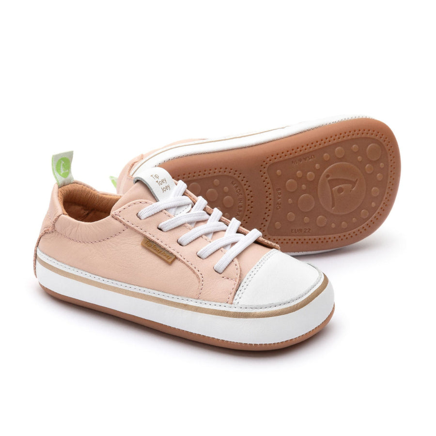 Tip Toey Joey Girl's Funky Casual Shoes - Cotton Candy/ White