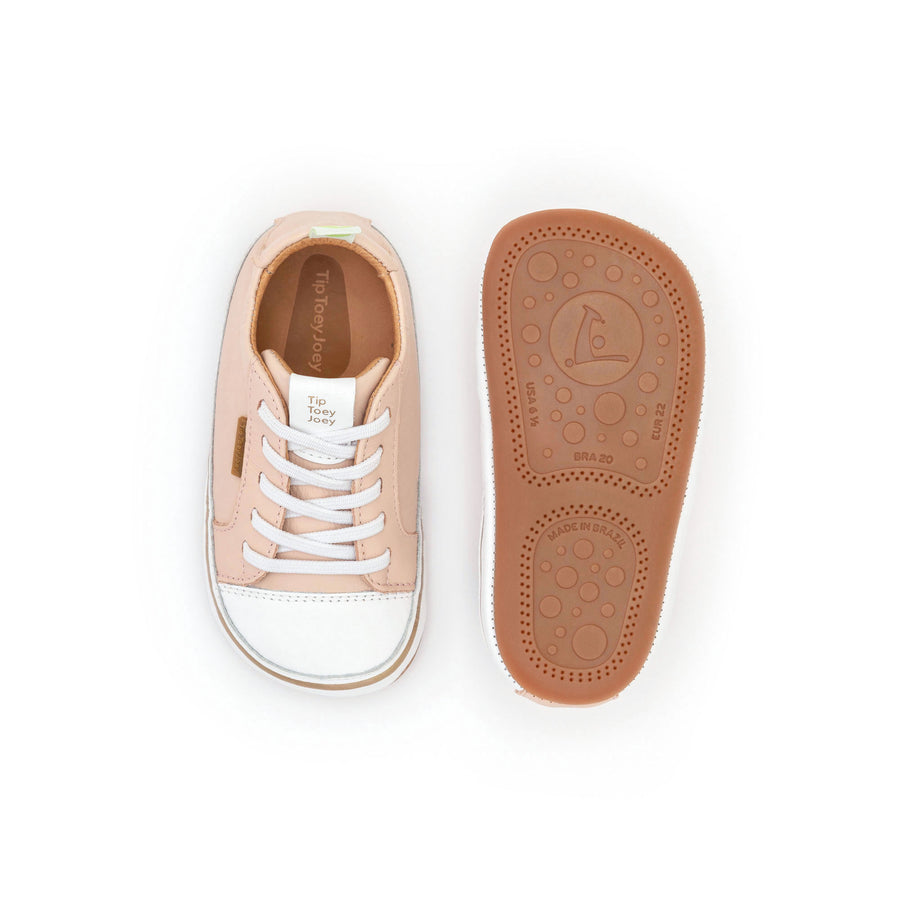 Tip Toey Joey Girl's Funky Casual Shoes - Cotton Candy/ White