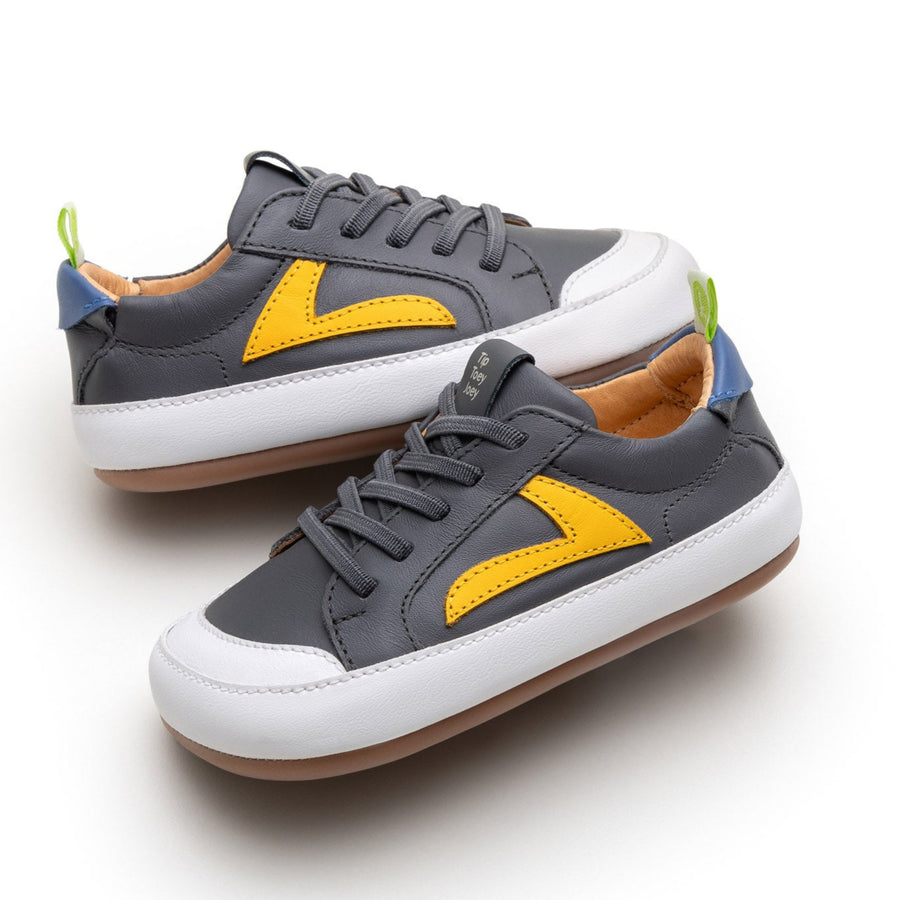 Tip Toey Joey Boy's Ground Sneakers - Slate Blue / Caja / Blue Tang