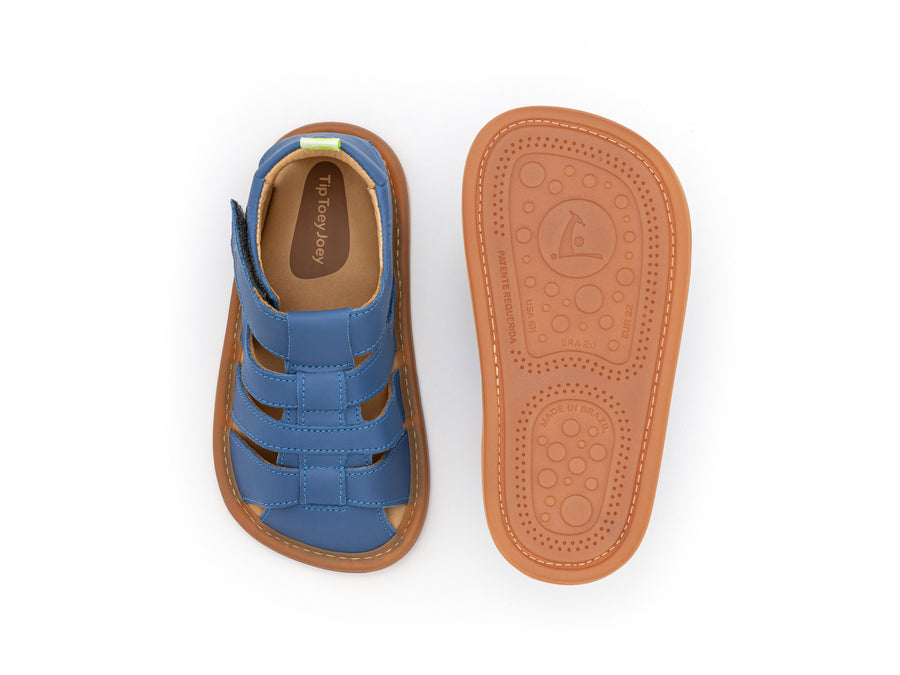 Tip Toey Joey Boy's Sandy Sandals - Blue Tang