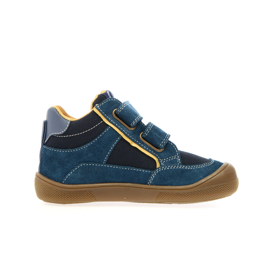Naturino Boy's Kesy High Waterproof Casual Shoes - Storm/Navy/Celeste