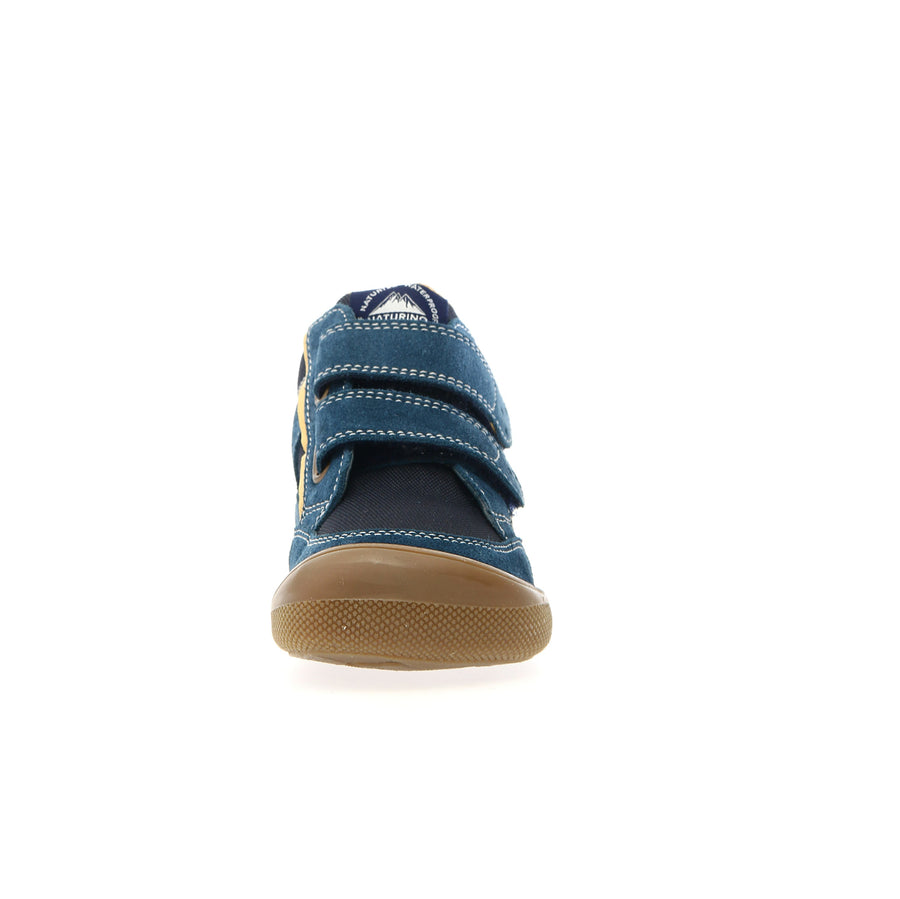 Naturino Boy's Kesy High Waterproof Casual Shoes - Storm/Navy/Celeste