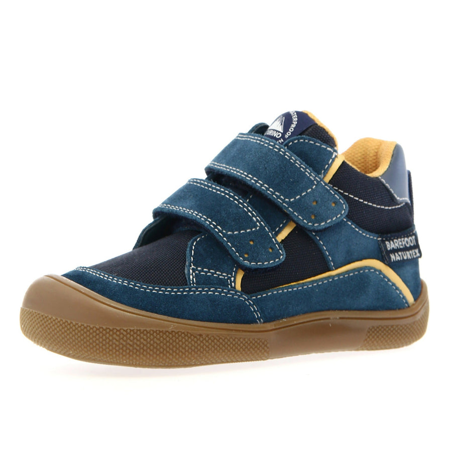 Naturino Boy's Kesy High Waterproof Casual Shoes - Storm/Navy/Celeste