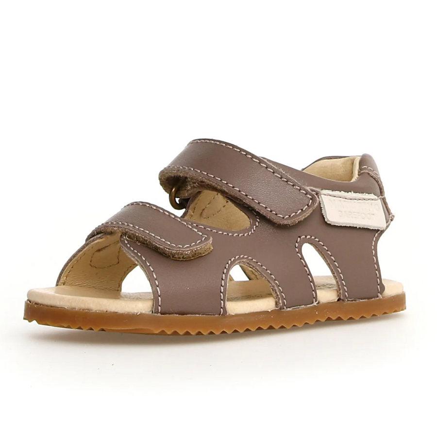 Naturino Boy's And Girl's Sky Barefoot Sandals - Mud