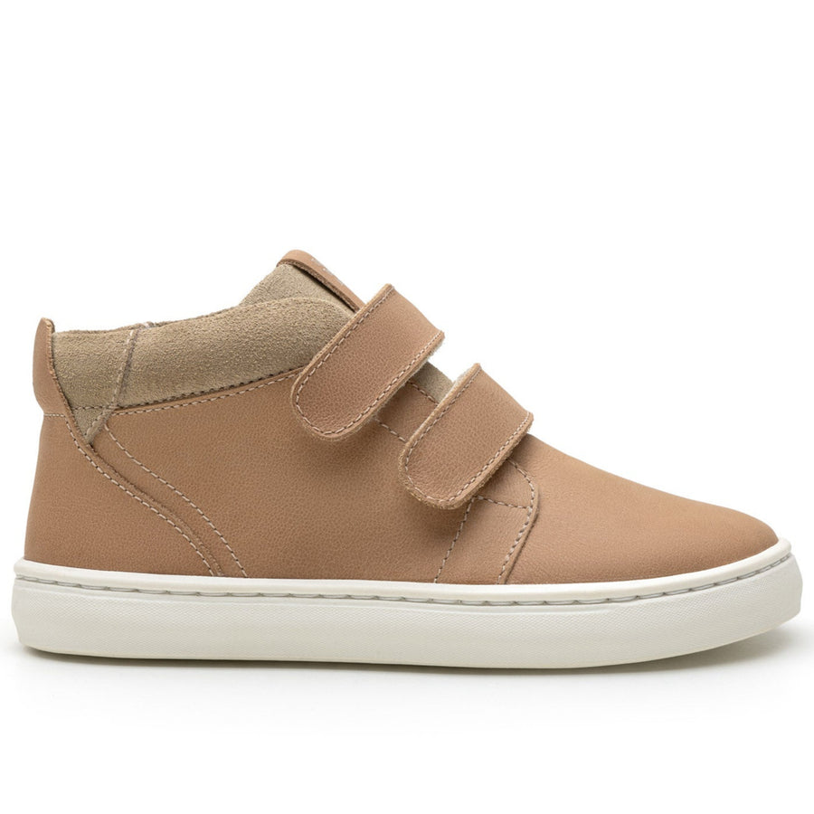 Tip Toey Joey Boy's and Girl's Cascade Sneakers - Sand / Sand Suede