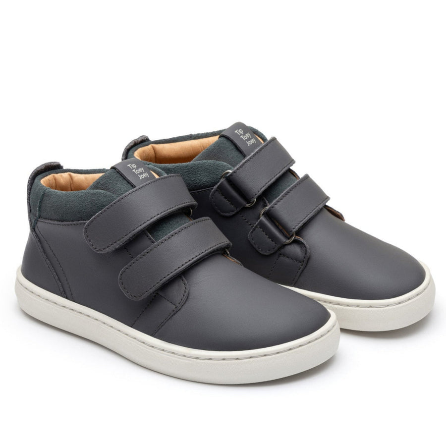 Tip Toey Joey Boy's Cascade Boots - Slate Blue / Urban Blue Suede