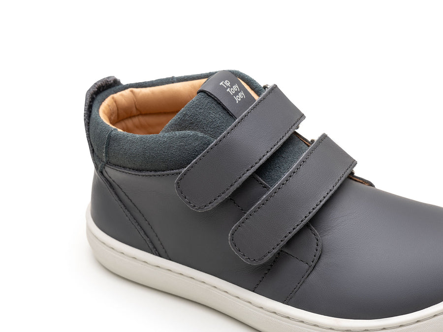 Tip Toey Joey Boy's Cascade Boots - Slate Blue / Urban Blue Suede
