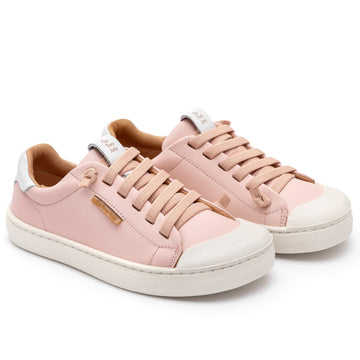 Tip Toey Joey Girl's Volt Sneakers - Blossom Pink / White