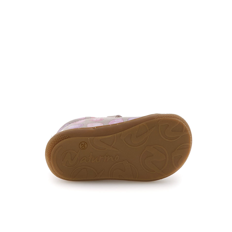Naturino Girl's Cocoon Casual Heart Print Shoes - Cipria