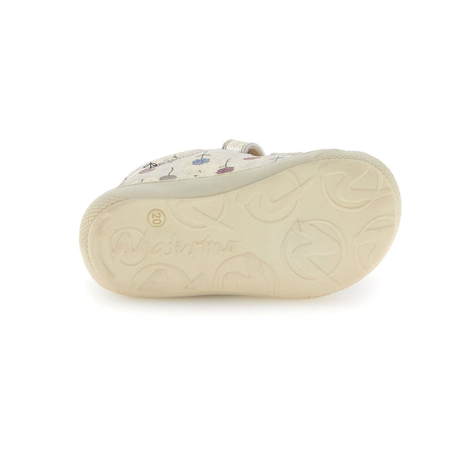 Naturino Girl's Cocoon Vl Casual Shoes - Platinum Monet Print