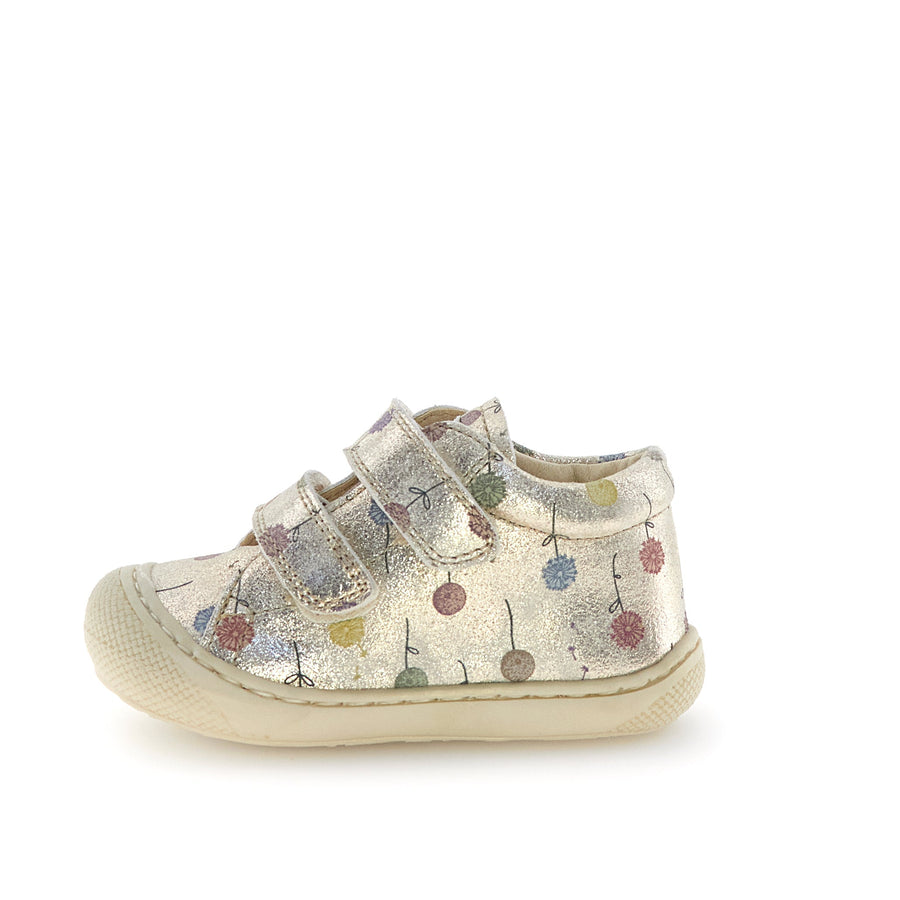Naturino Girl's Cocoon Vl Casual Shoes - Platinum Monet Print