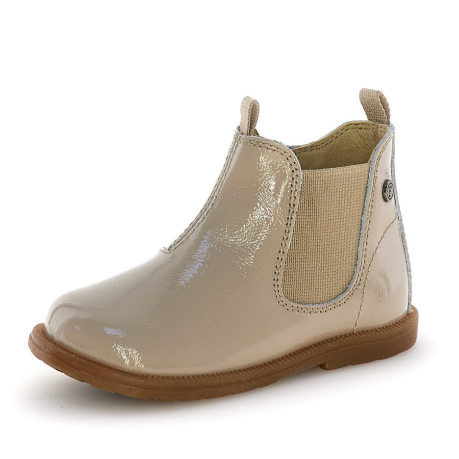 Falcotto Girl's Winter Wood Ankle Boots - Beige