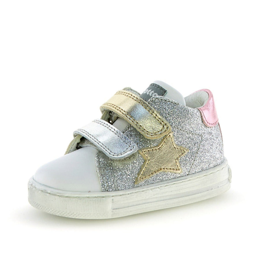 Falcotto Girl's Sasha Vl Casual Shoes - Silver/White