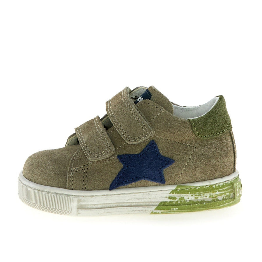 Falcotto Boy's Sasha Vl Casual Shoes - Taupe/Militare