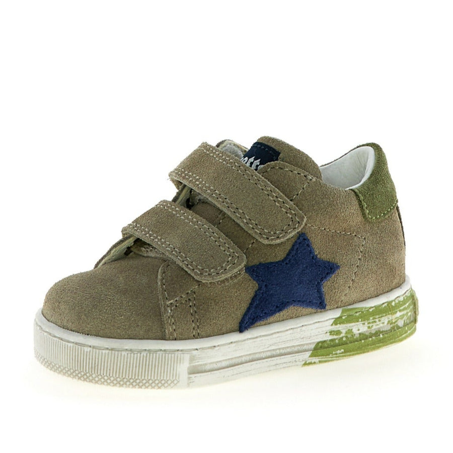 Falcotto Boy's Sasha Vl Casual Shoes - Taupe/Militare