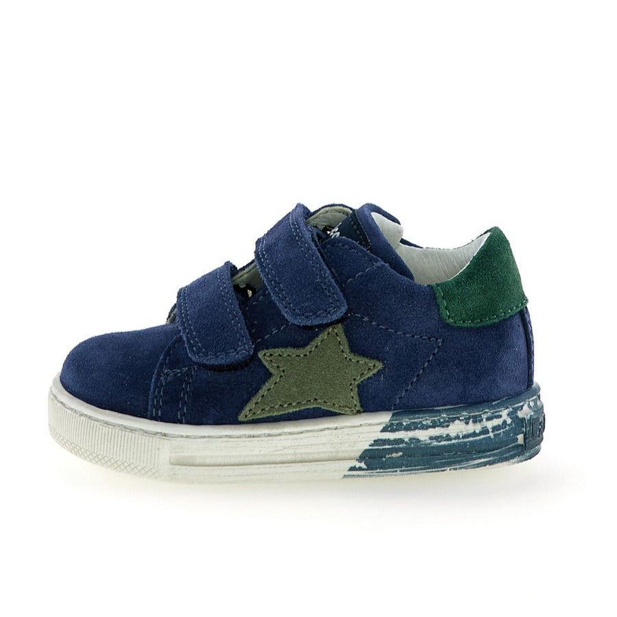 Falcotto Boy's Sasha Vl Casual Shoes - Azure/Green Bottle