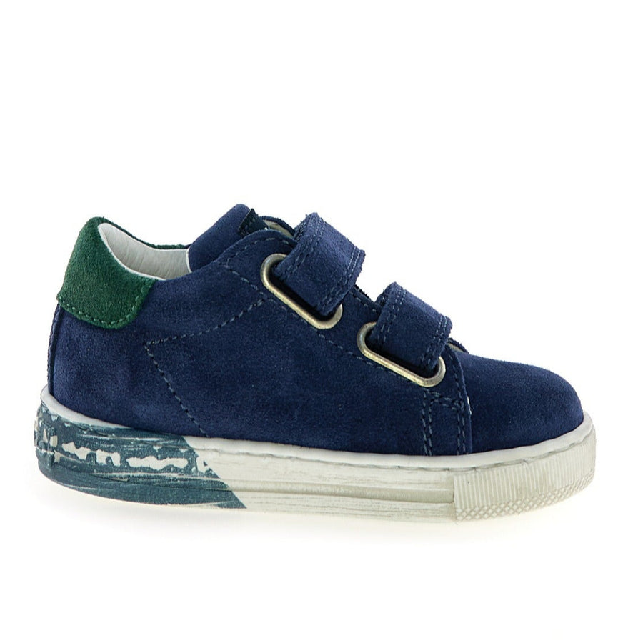 Falcotto Boy's Sasha Vl Casual Shoes - Azure/Green Bottle