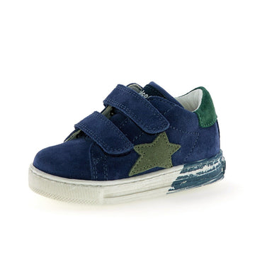 Falcotto Boy's Sasha Vl Casual Shoes - Azure/Green Bottle