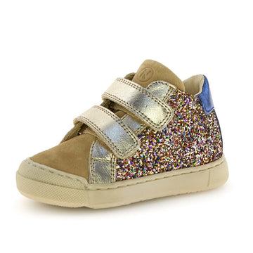 Naturino Girl's and Boy's Lovan Vl Casual Shoes - Sand/Sky/Platinum