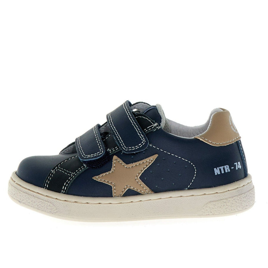 Naturino Boy's Pinn Vl Casual Shoes - Navy/Carbon/Taupe