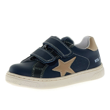Naturino Boy's Pinn Vl Casual Shoes - Navy/Carbon/Taupe
