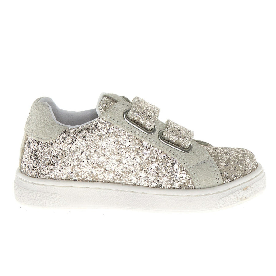 Naturino Girl's Pinn Vl Casual Shoes - Platinum/Milk