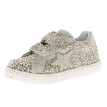 Naturino Girl's Pinn Vl Casual Shoes - Platinum/Milk