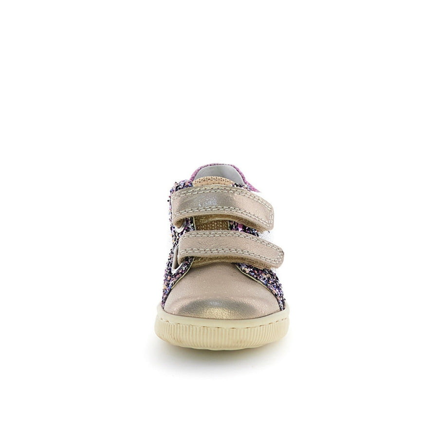 Falcotto Girl's Kiner Vl Casual Shoes - Glitter Silver/Cipria