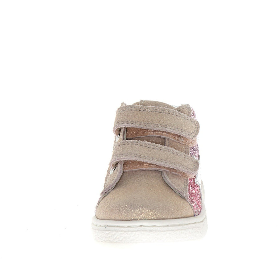 Naturino Girl's Pinn High Vl Casual Shoes - Pink/Multi/Silver