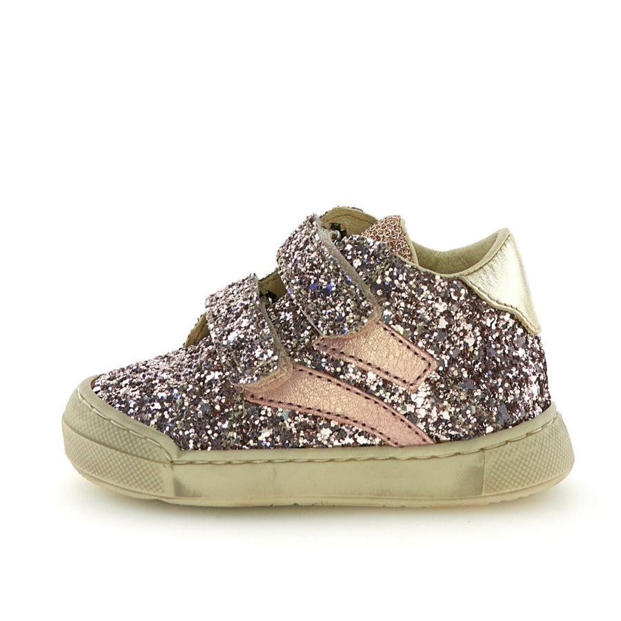 Falcotto Girl's Palom Vl Casual Shoes - Nude/Platinum