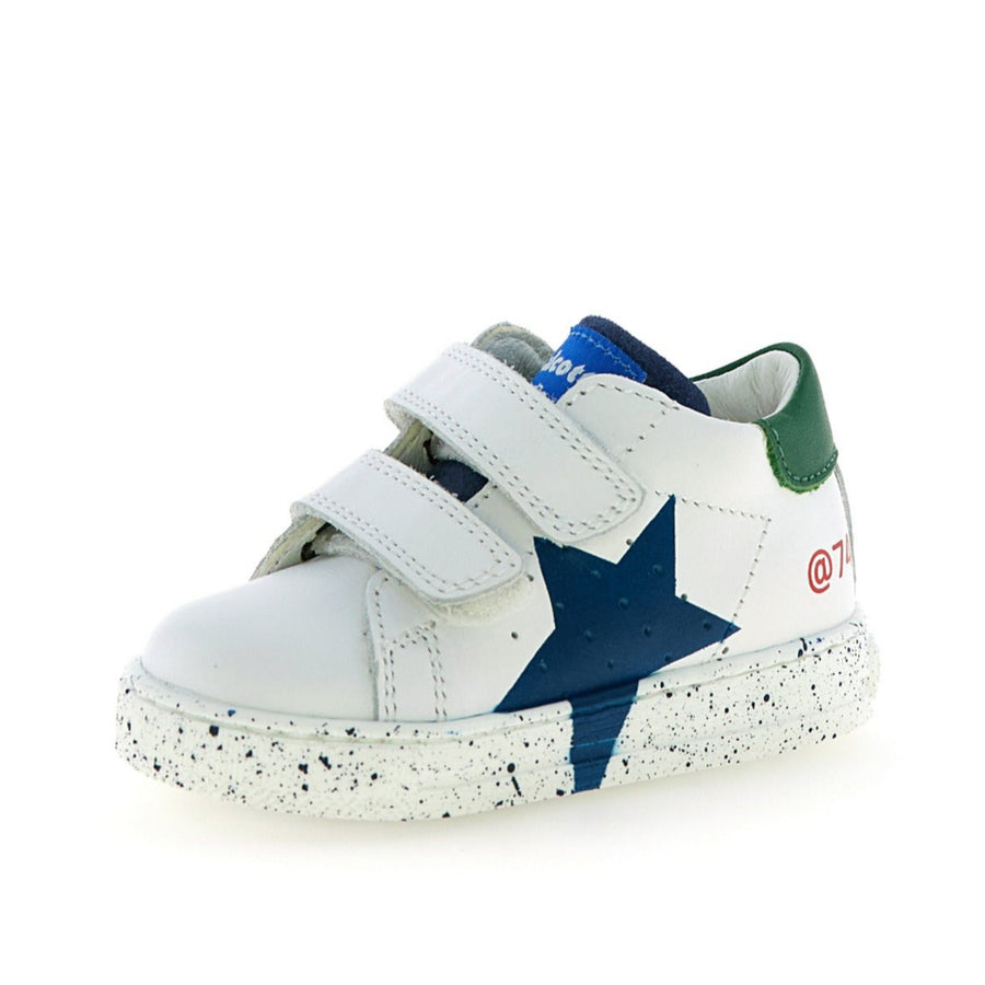 Falcotto Boy's Salazar 3 Vl Casual Shoes - White/Azure