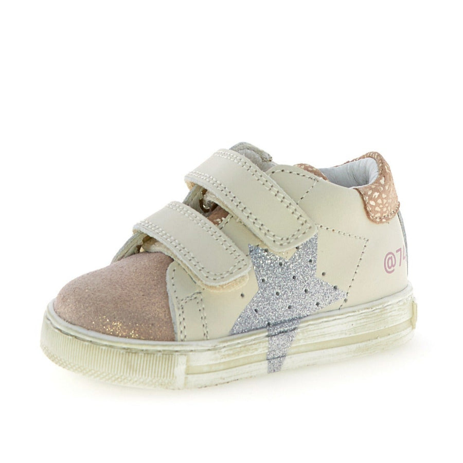 Falcotto Girl's Salazar 3 Vl Casual Shoes - Milk/Rose