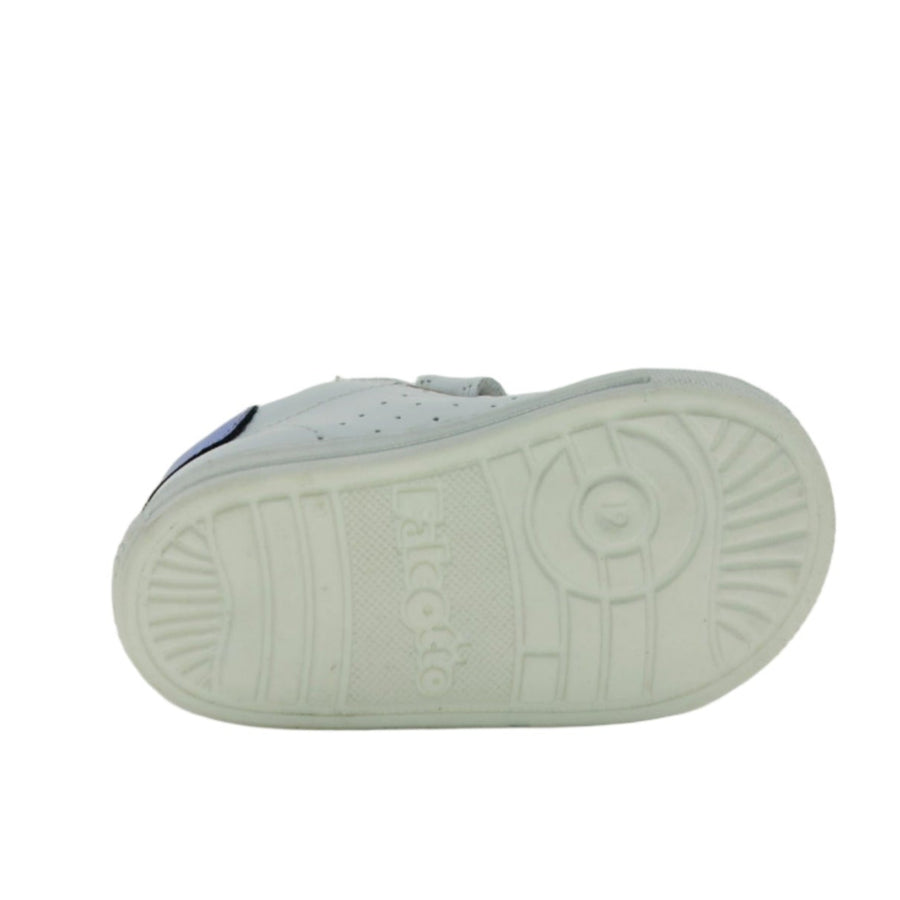 Falcotto Girl's Salazar 3 Vl Casual Shoes - White/Silver/Light Purple