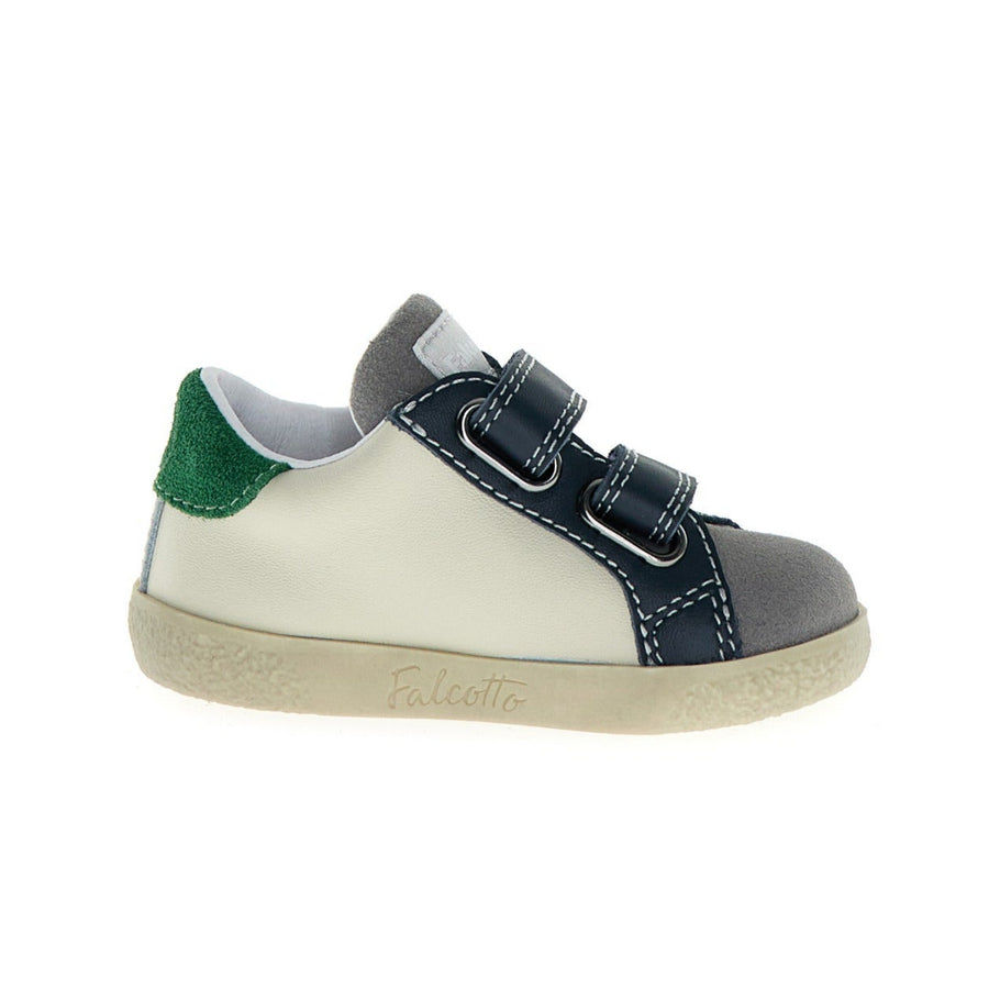 Falcotto Boy's and Girl's Alnoite 2 Vl Casual Shoes - Dark Grey/Milk/Zucca