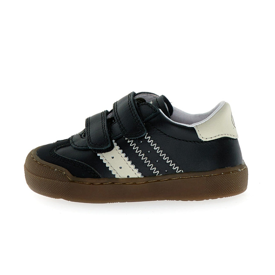 Naturino Boy's and Girl's Riby Vl Casual Shoes - Black/Milk