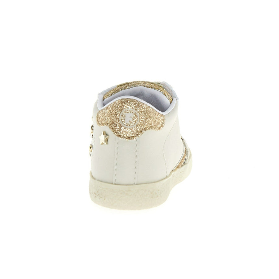Falcotto Girl's Horis Vl Casual Shoes  - Leo/Platinum/Milk