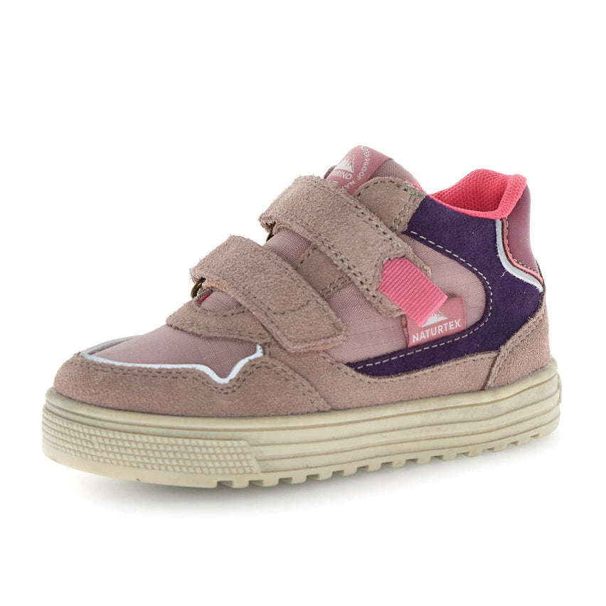 Naturino Girl's Wanny Vl Waterproof Sneaker Boots - Rose / Melanzana