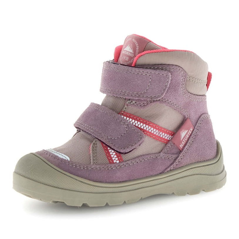 Naturino Girl's Graysy Vl Waterproof Sneaker Boots  - Magnolia / Rosa