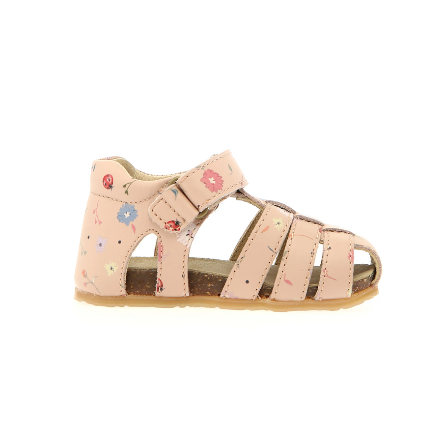 Falcotto Girl's Alby Countryside Sandals - Cipria / Multi