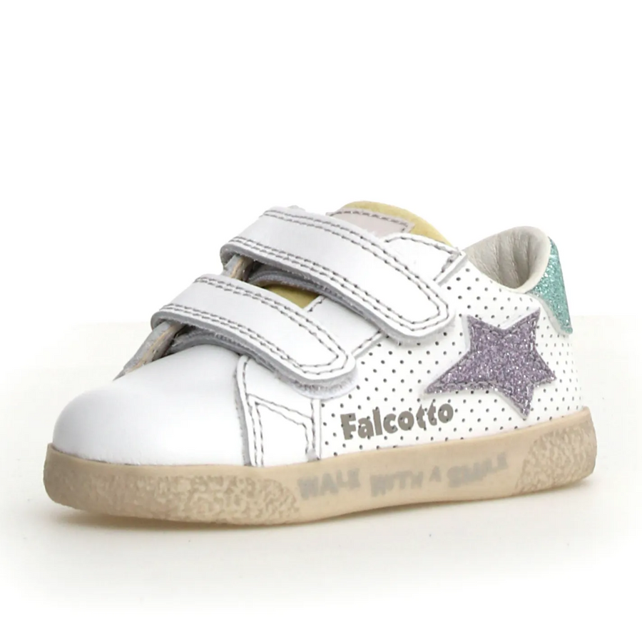 Falcotto Girl's Alnoite 2 Vl Casual Shoes - White