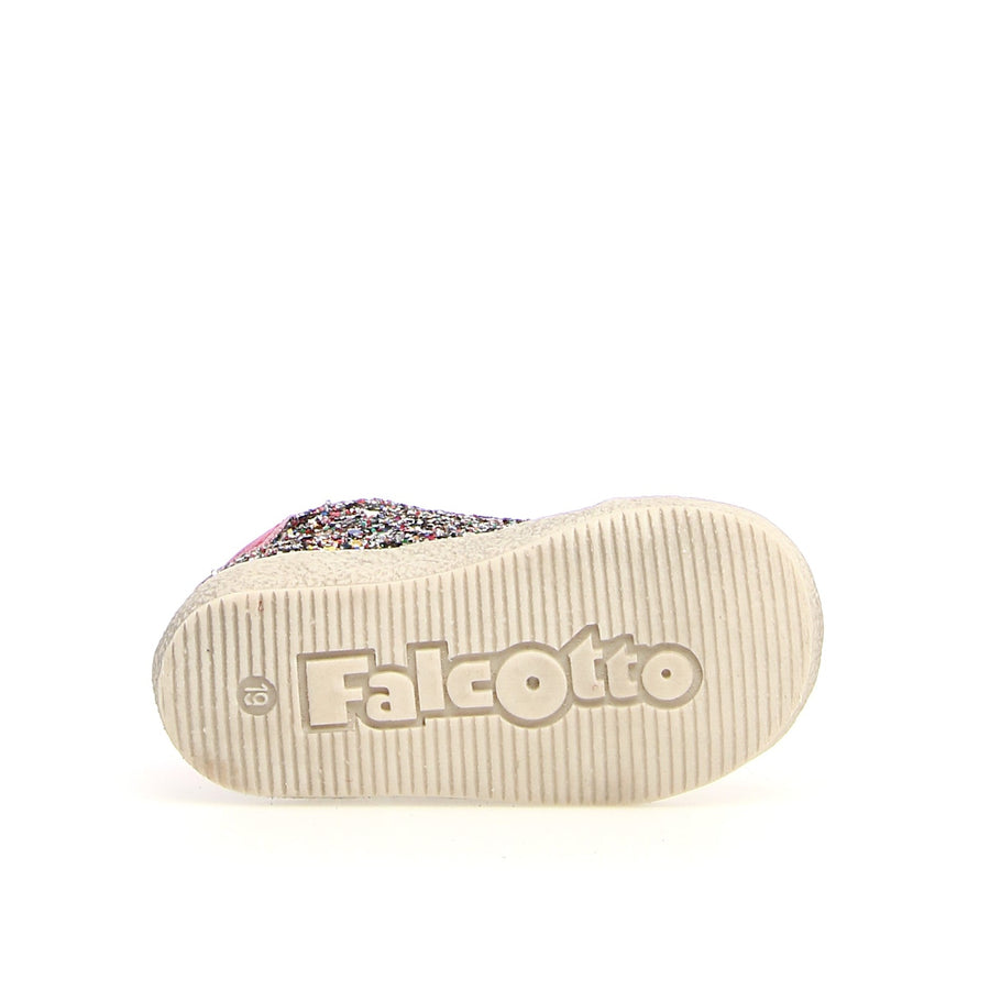 Falcotto Girl's Alnoite High VL Sneakers - Platinum/Multi