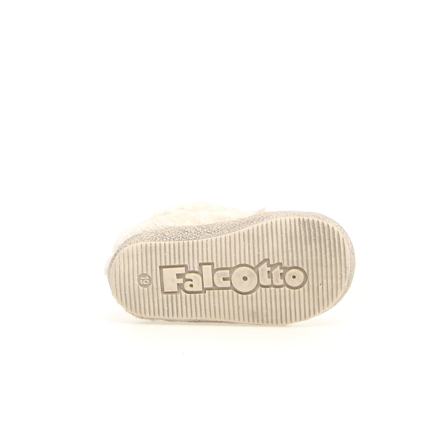 Falcotto Girl's Alnoite High VL Fashion Sneakers - Platinum/Beige