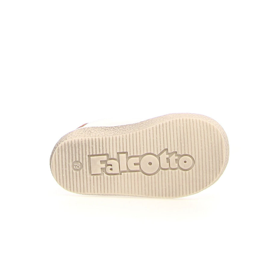 Falcotto Alnoite Light VL Boy's Casual Shoes - White/Oltremare/Orange
