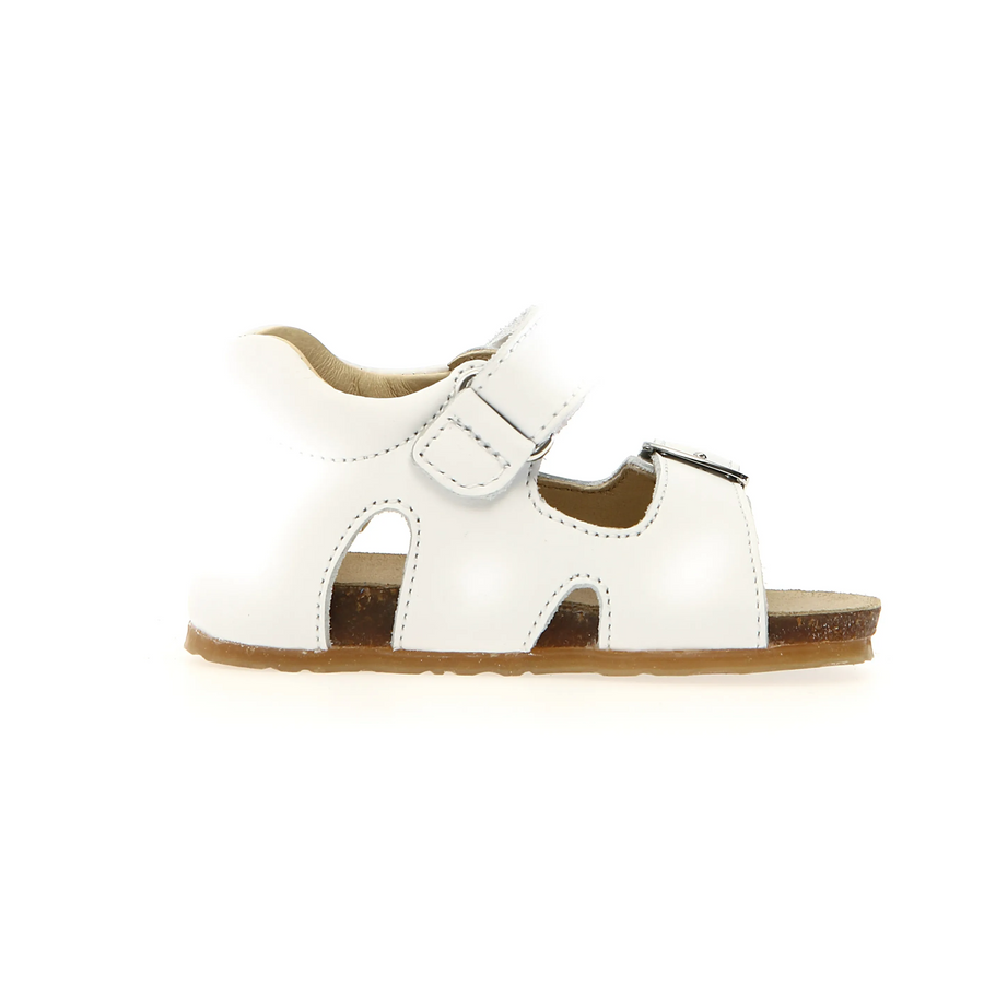 Falcotto Girl's Aryl Sandals - White / Pink