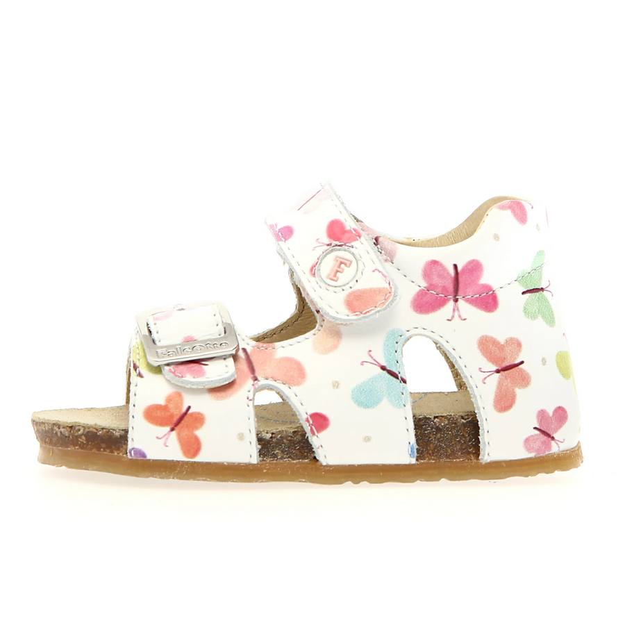 Falcotto Girl's Bea Sandals - White / Multi